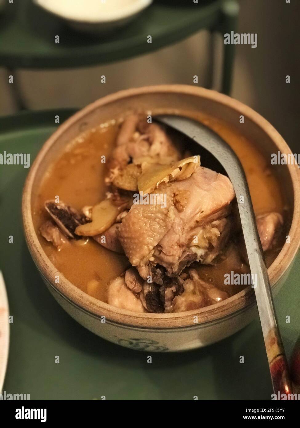 Ma You Ji, Taiwanese Sesame Oil Chicken Soup Stock Photo Alamy