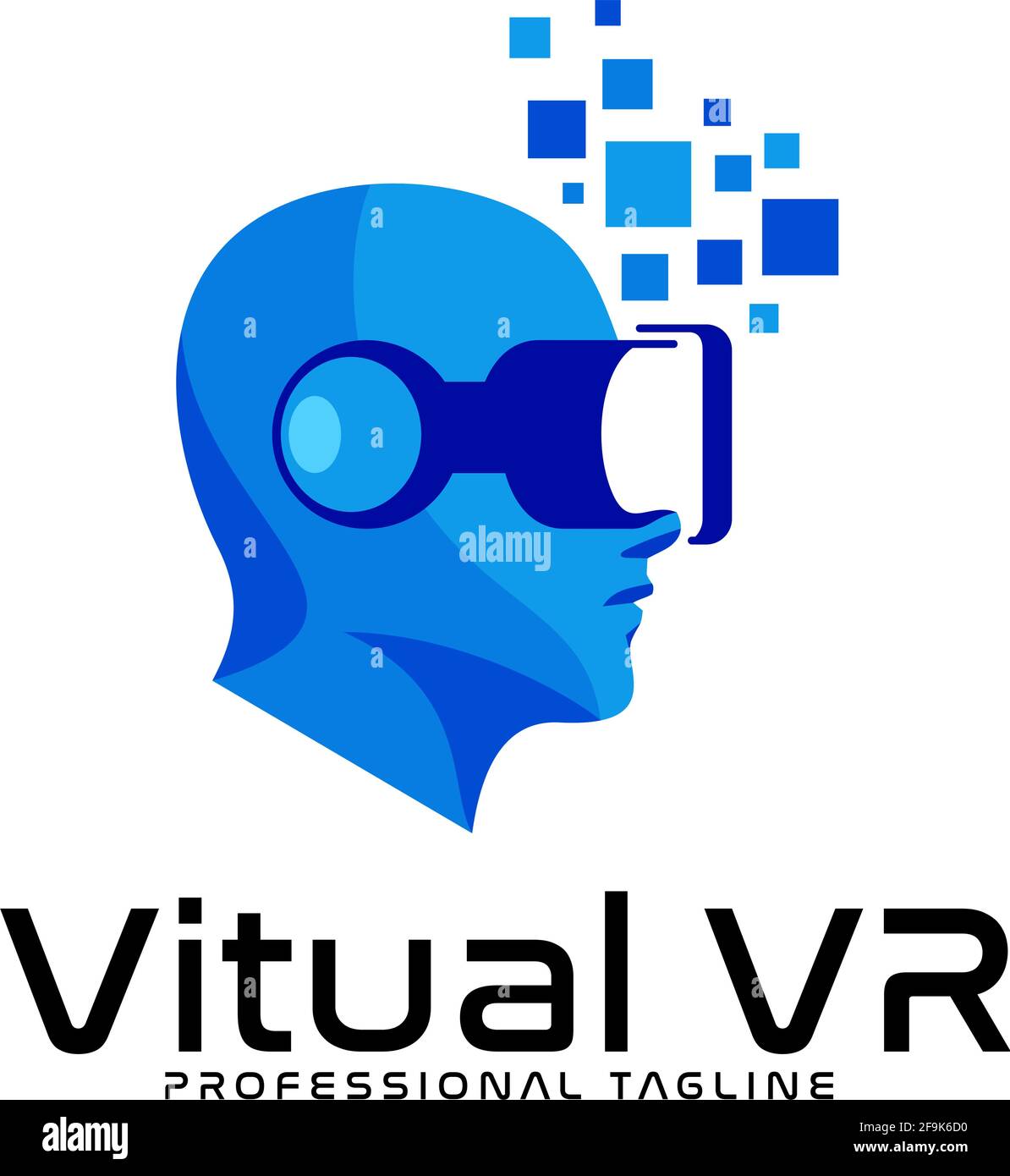 Vr simple vector icon hi-res stock photography and images - Alamy