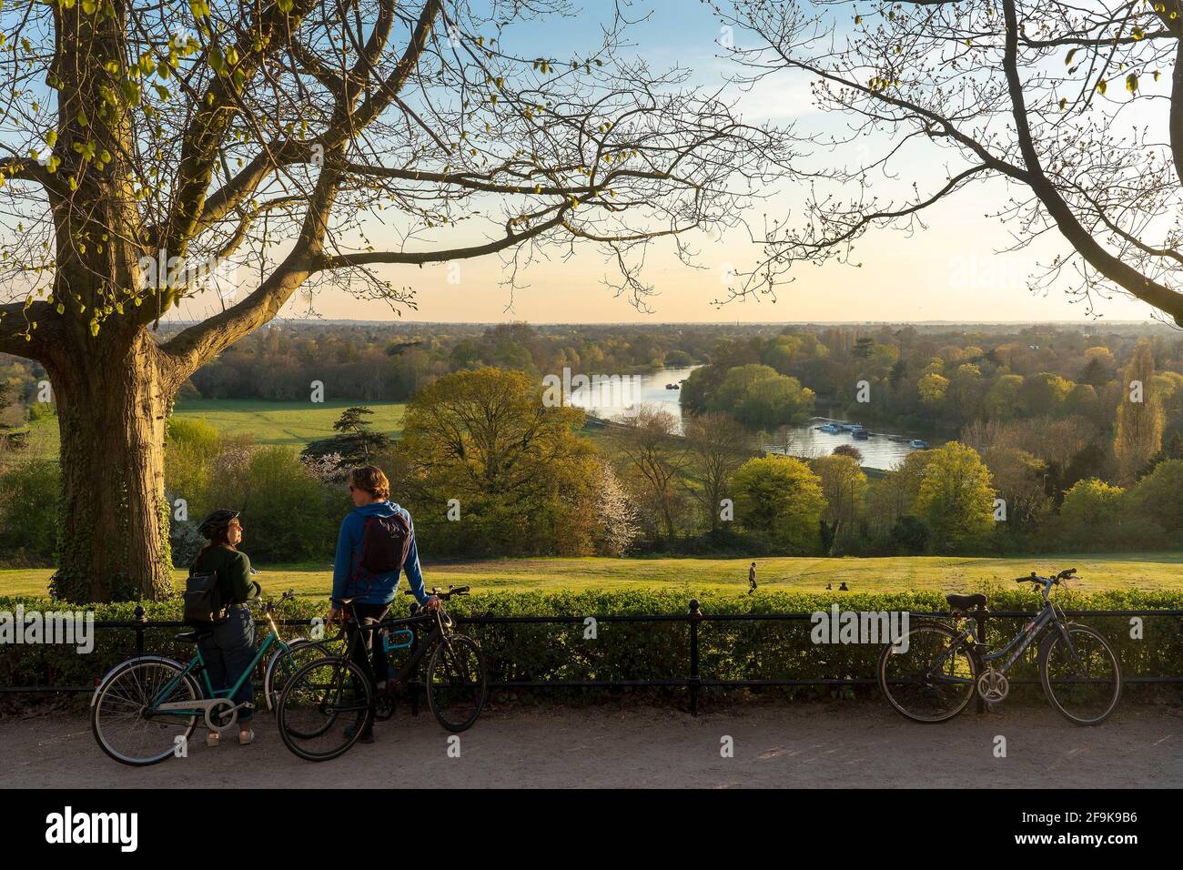View from Richmond Hill,London Stock Photo