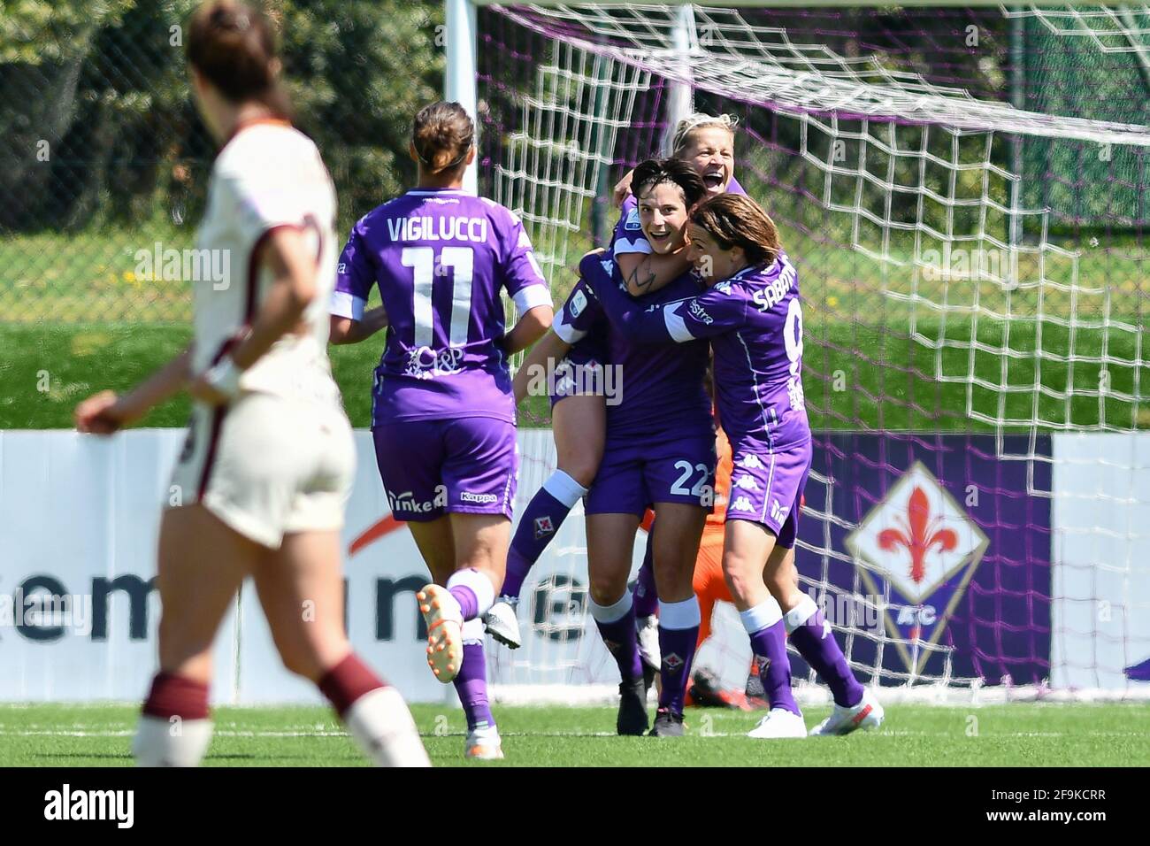 Fiorentina Femminile Players Editorial Stock Photo - Stock Image