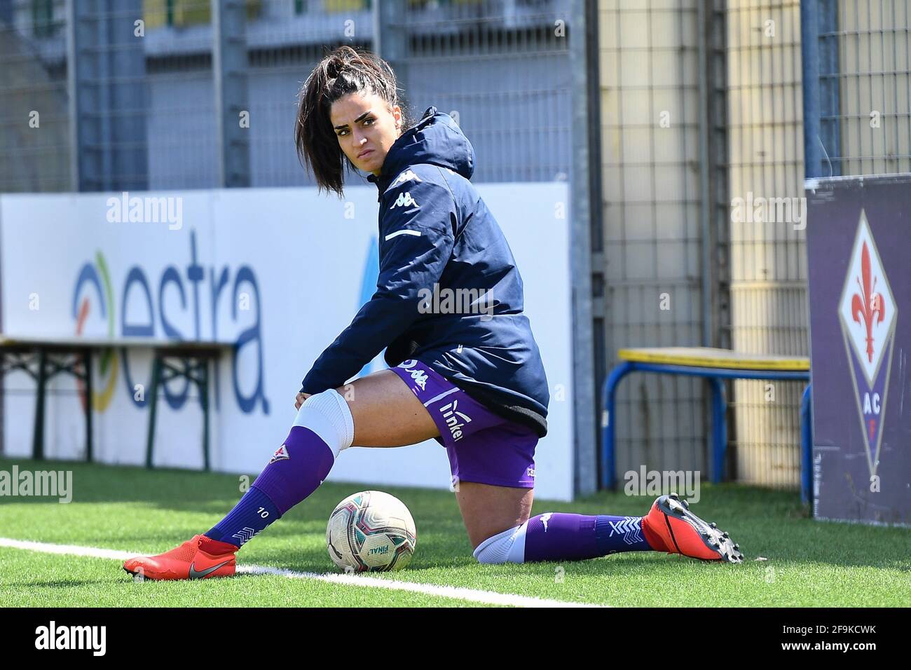 Martina Piemonte (Fiorentina Femminile) during ACF Fiorentina femminile vs  AS Roma, Italian football Serie A Women - Photo .LiveMedia/Lisa Guglielmi  Stock Photo - Alamy