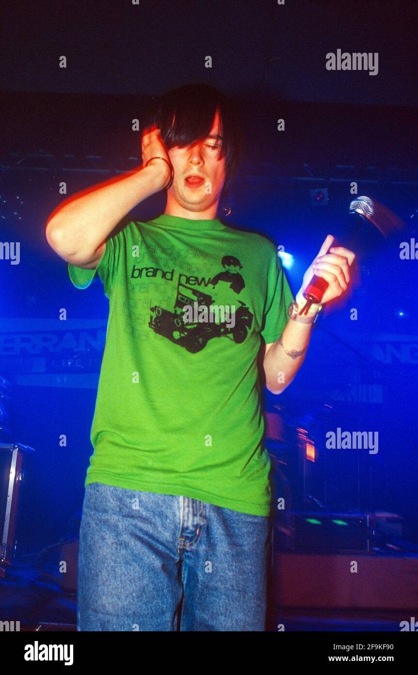 Funeral For a Friend playing at the Kerrang Weekender 12th April 2003