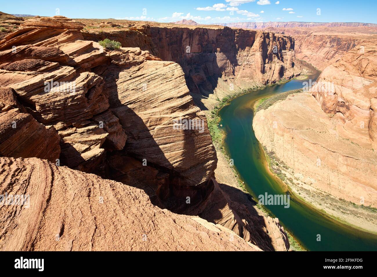 Horseshoe Bend. Colorado River. Page. Arizona. USA Stock Photo