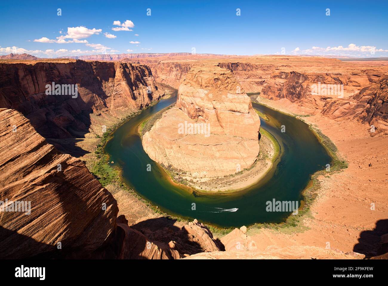 Horseshoe Bend. Colorado River. Page. Arizona. USA Stock Photo