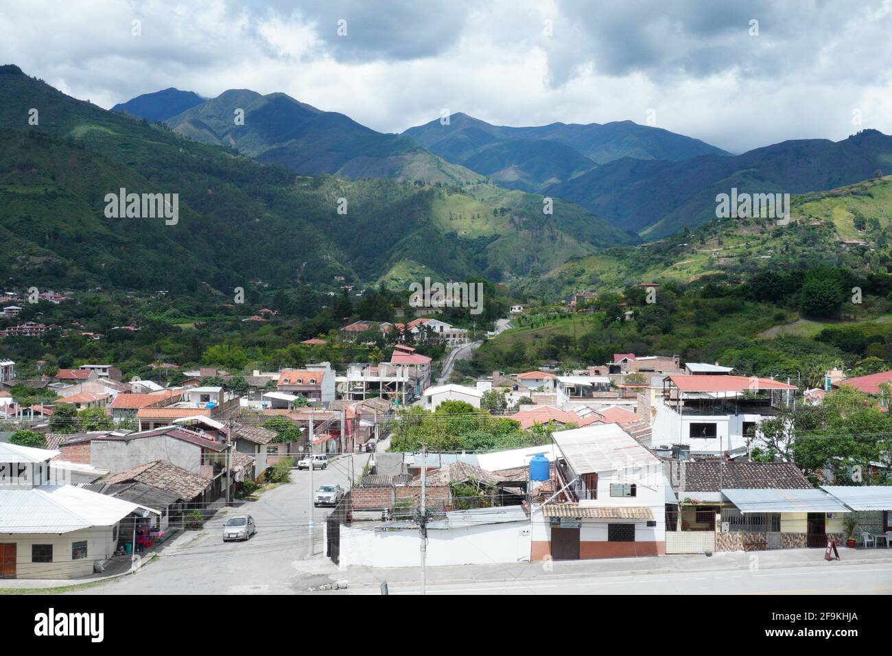 Vilcabamba Landscape Stock Photo
