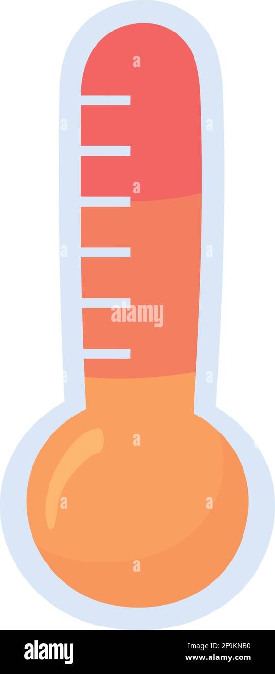 thermometer measure climate isolated style Stock Vector Image & Art - Alamy