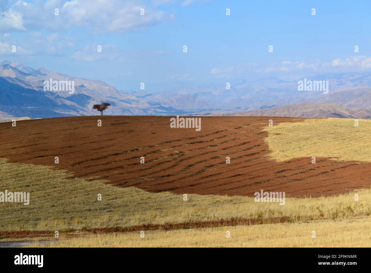 Landscape in the Central Alborz mountain range, Iran Stock Photo