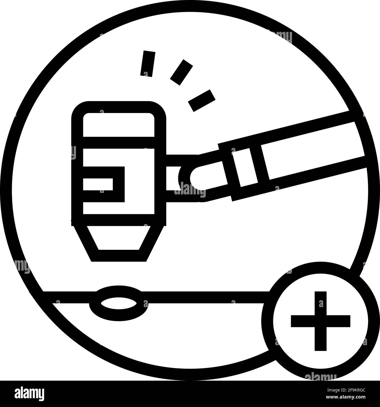 general dermatology clinic line icon vector illustration Stock Vector ...