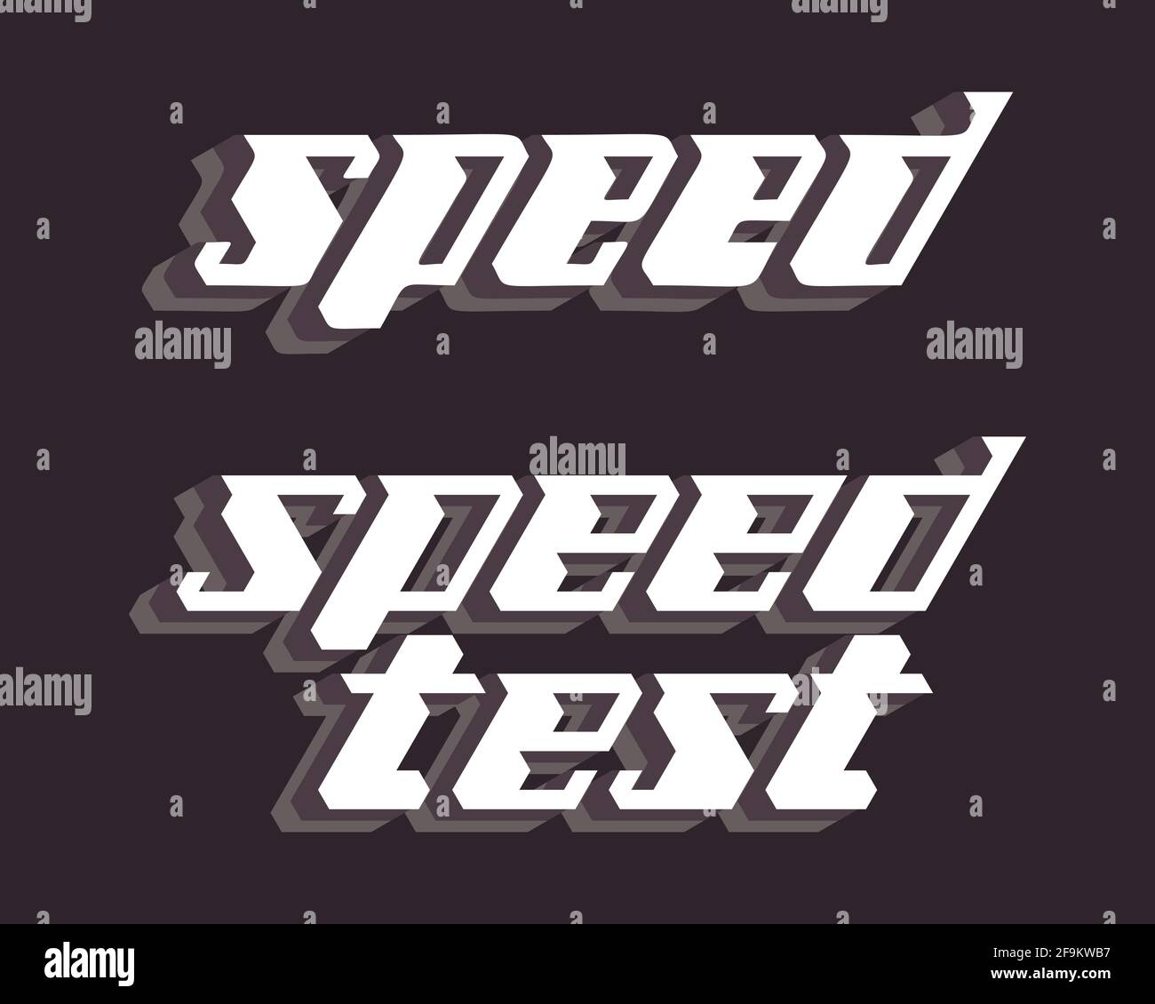 Hand lettering retro font on black background. Vector print