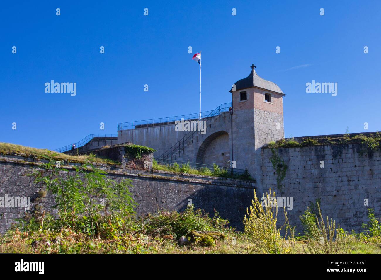 FRANCE, BESANÇON - JULY 29, 2017: Citadel of Besançon Stock Photo