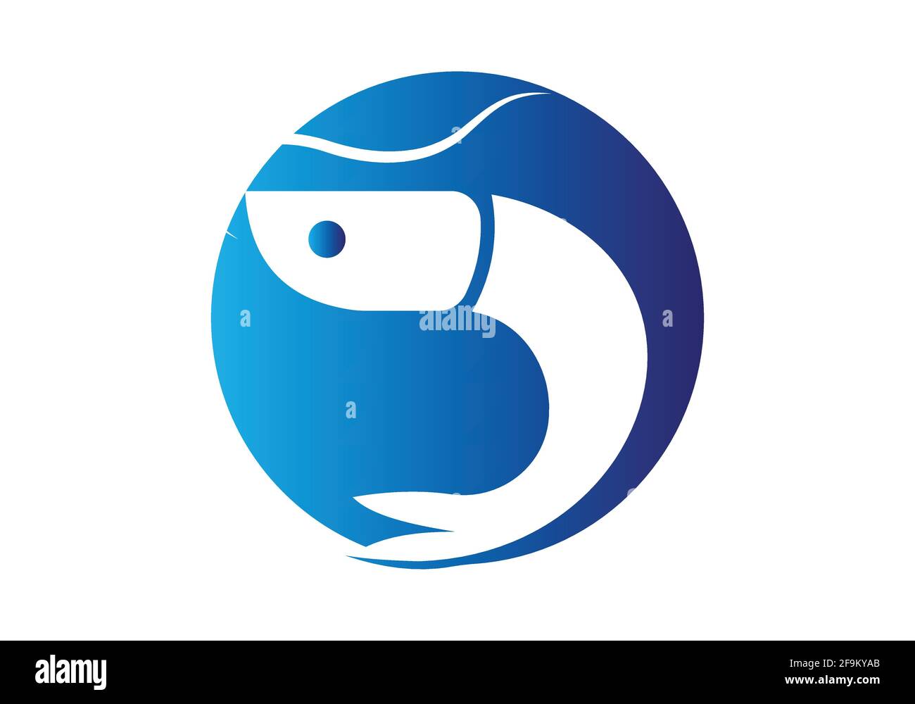 Shrimp vector logo icon design illustration template Stock Vector