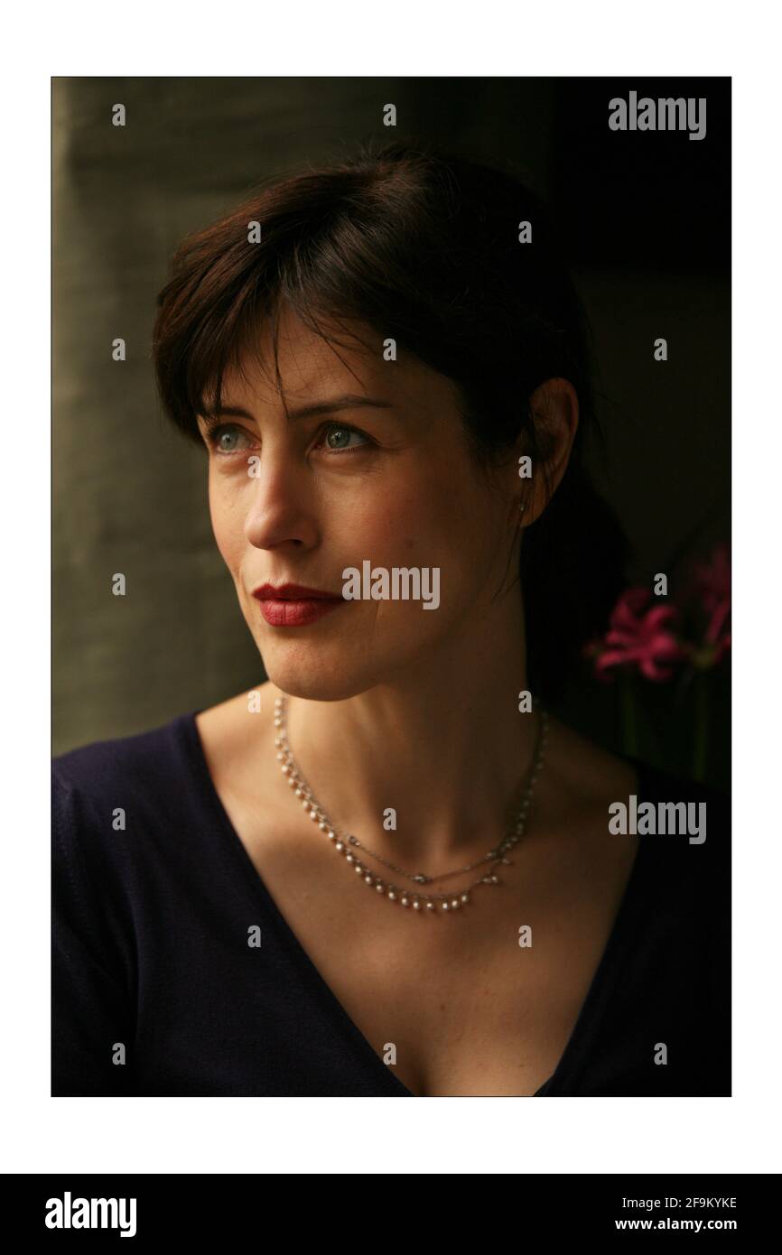 actress Gina McKee photographed in Londonphotograph by David Sandison The Independent Stock Photo