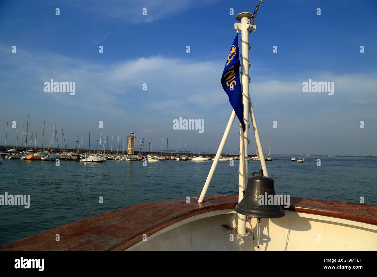 Navigarda boat tour Stock Photo