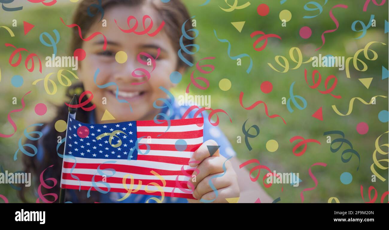 American flag streamers hires stock photography and images Alamy