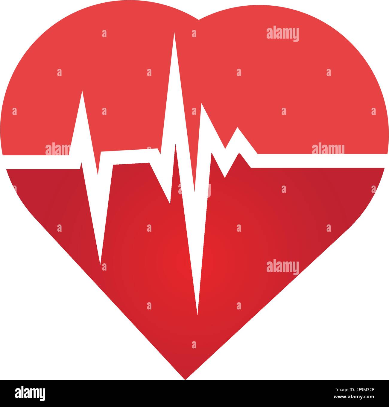 Heart rate icon - health monitor. Red Heart Rate.Blood pressure vector  icon, heart cheering cardiogram, good health logo, healthy pulse flat symbol,  m Stock Vector Image & Art - Alamy