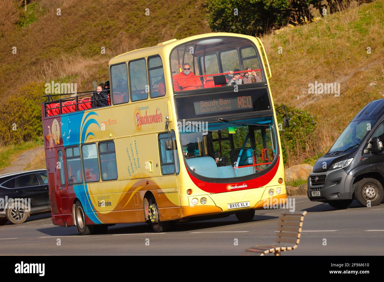 Scarborough bus hires stock photography and images Alamy
