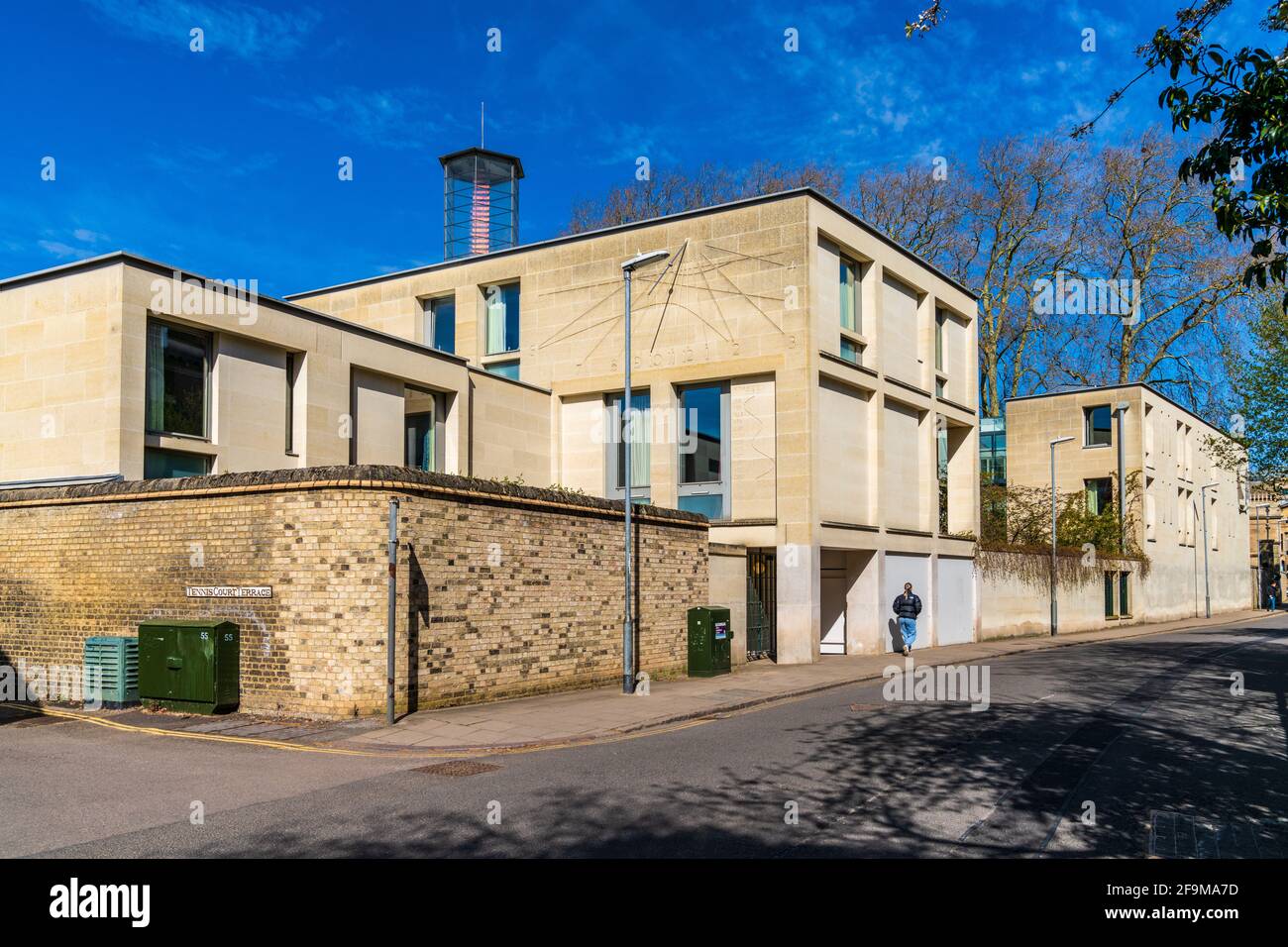 Foundress Court Pembroke College University of Cambridge - Student Accommodation, Masters Lodge and other facilities - Eric Parry Architects 1998 Stock Photo