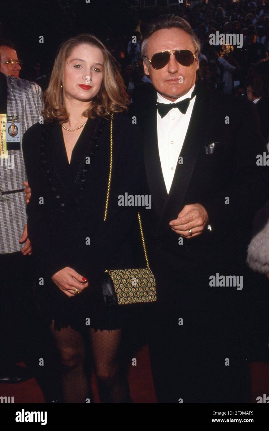 Dennis Hopper and wife 1990 Credit Ralph Dominguez/MediaPunch Stock