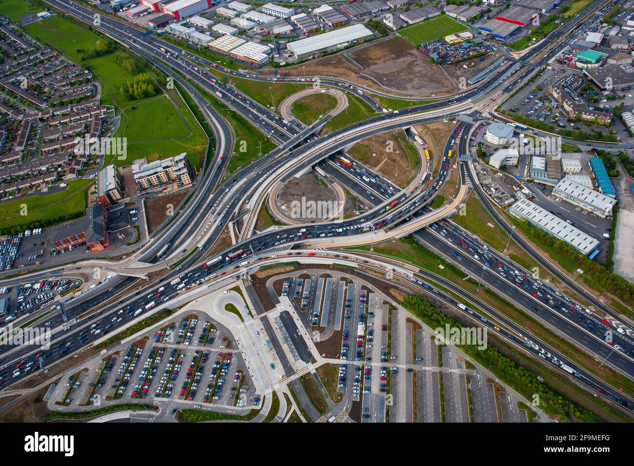 M50 motorway hi-res stock photography and images - Alamy