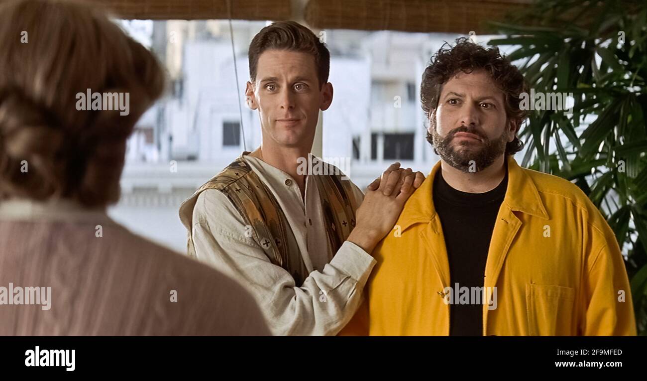 USA. Robin Williams, Harvey Fierstein, and Scott Capurro in a scene