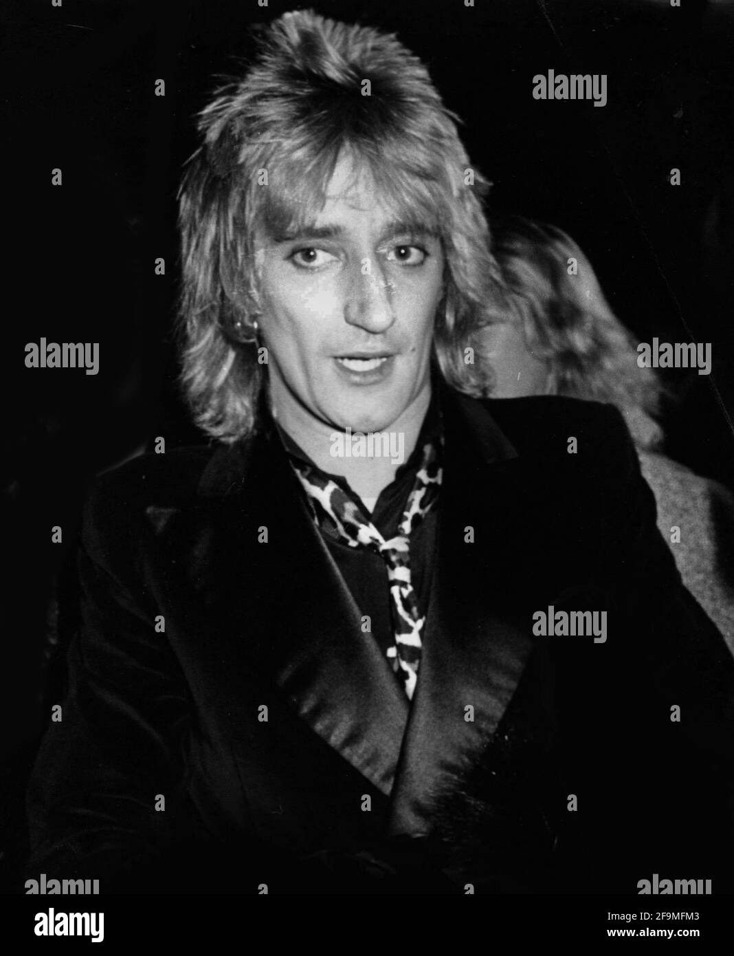 Rod Stewart 1979, Photo By John Barrett/PHOTOlink Stock Photo