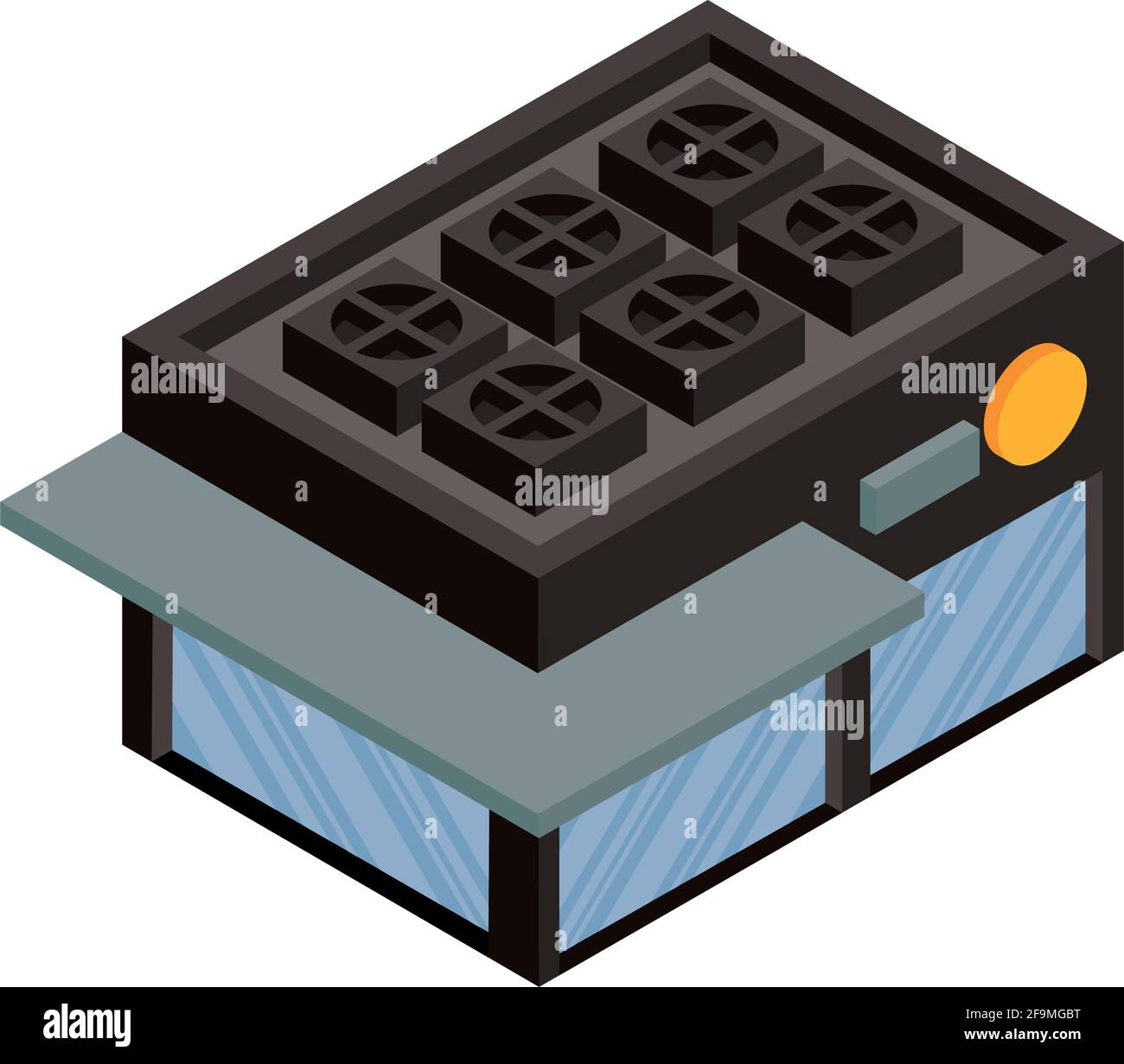 isometric mall building construction icon Stock Vector Image & Art - Alamy