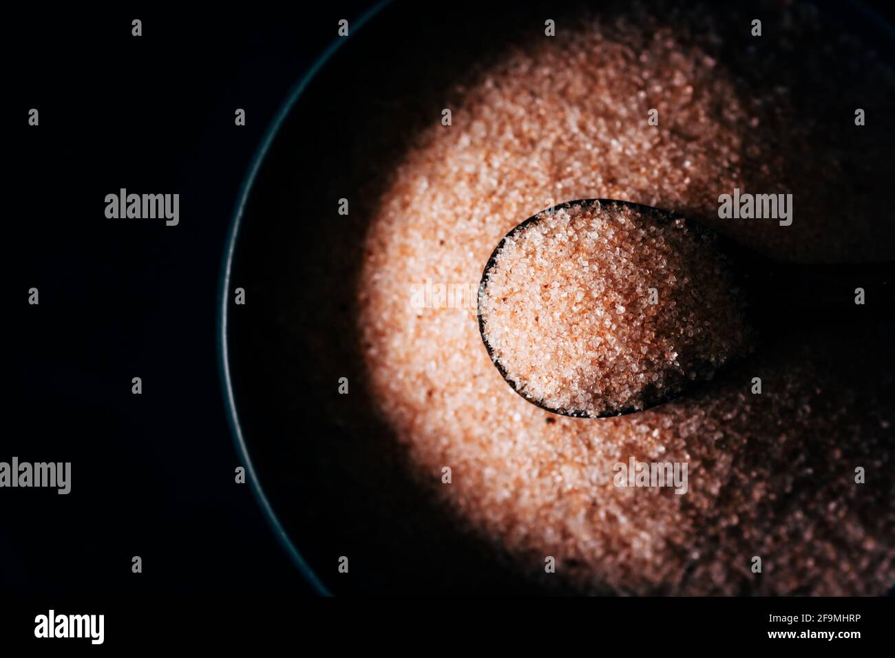 Photograph of Himalayan salt grains Stock Photo Alamy