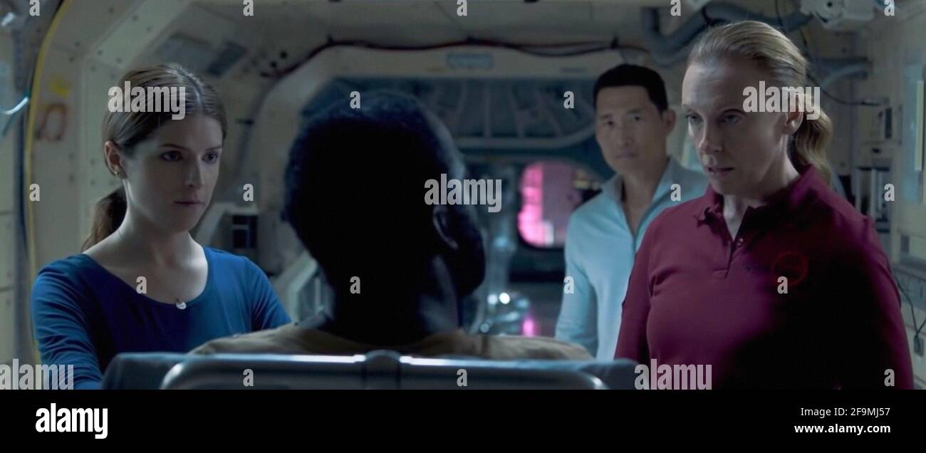 STOWAWAY, from left Anna Kendrick, Shamier Anderson, Daniel Dae Kim