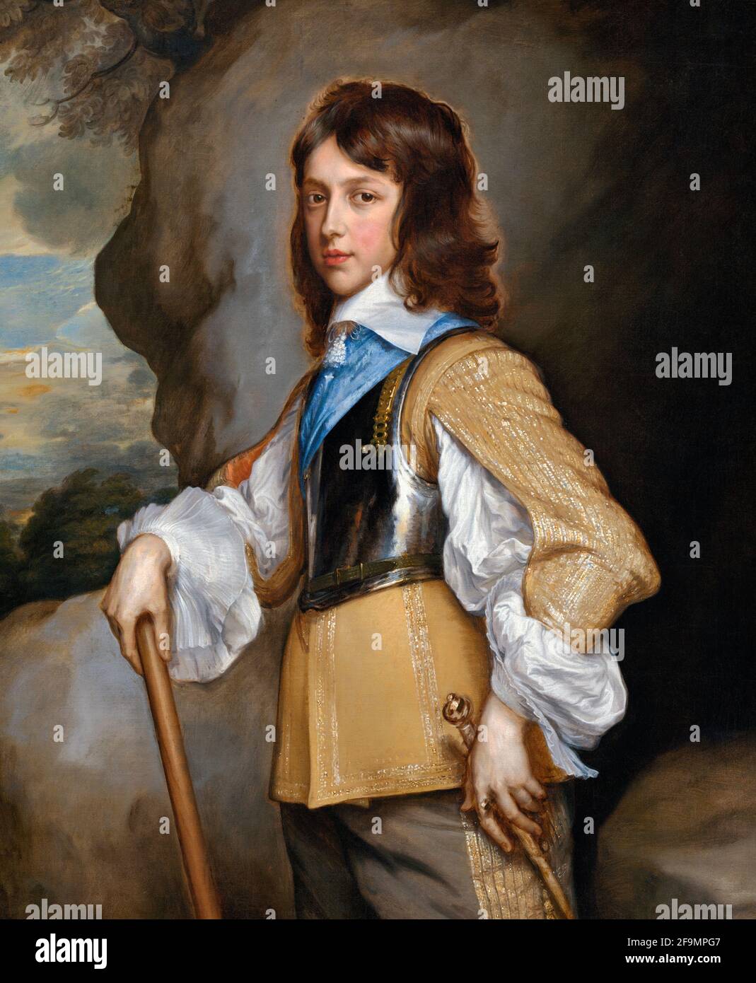 Henry, Duke of Gloucester - Adriaen Hanneman, circa 1653 Stock Photo