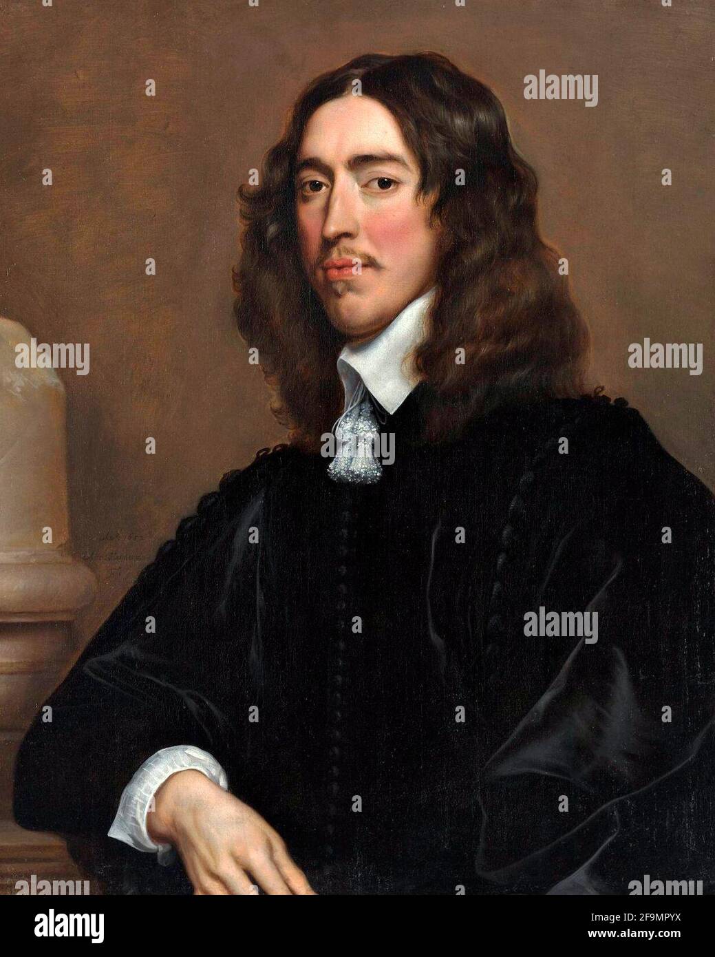 Portrait of Johan de Witt (1625-1672) - Adriaen Hanneman: , 1652 Stock Photo