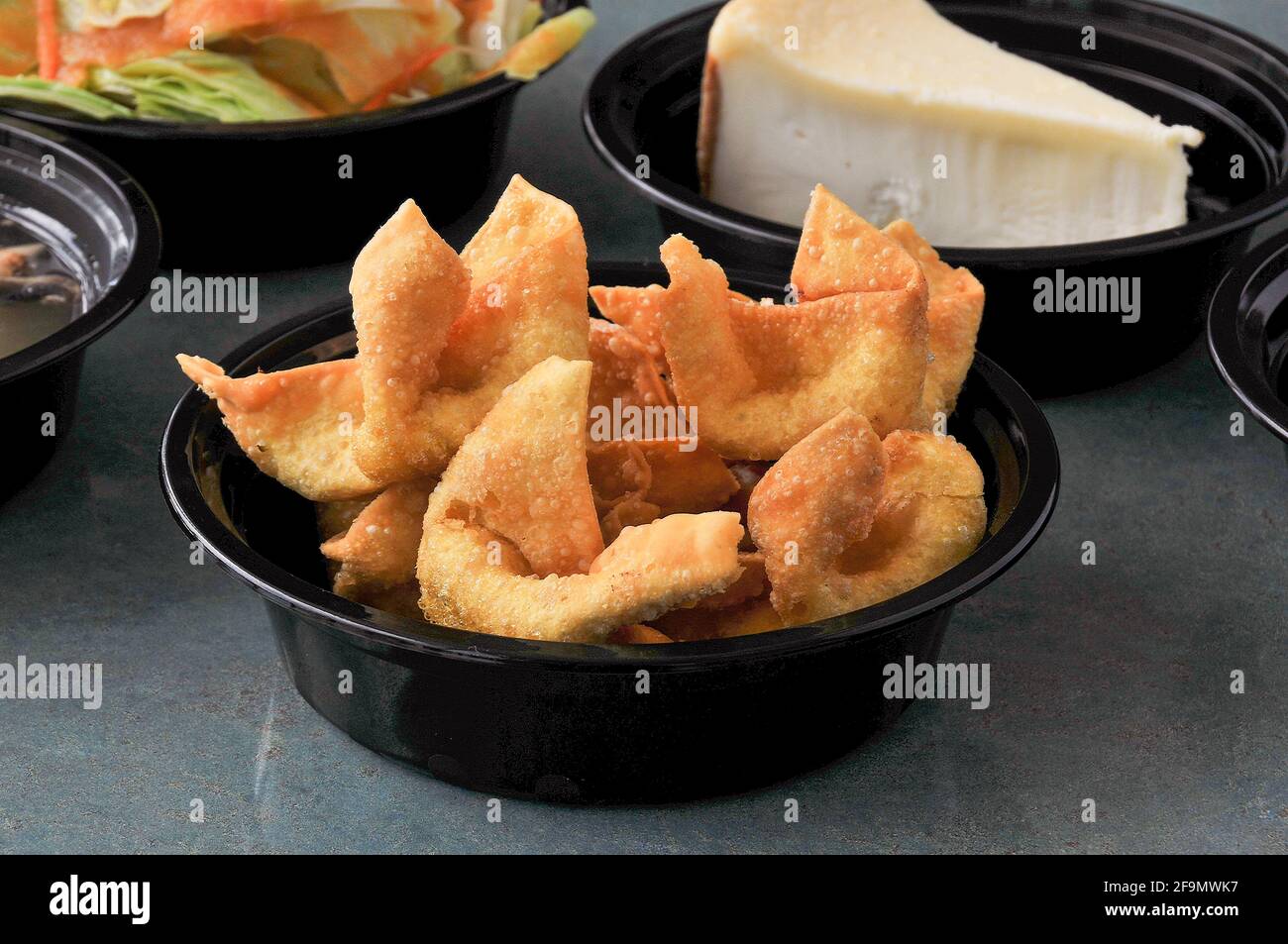 Authentic traditional Japanese cuisine dish known as crab rangoon Stock ...