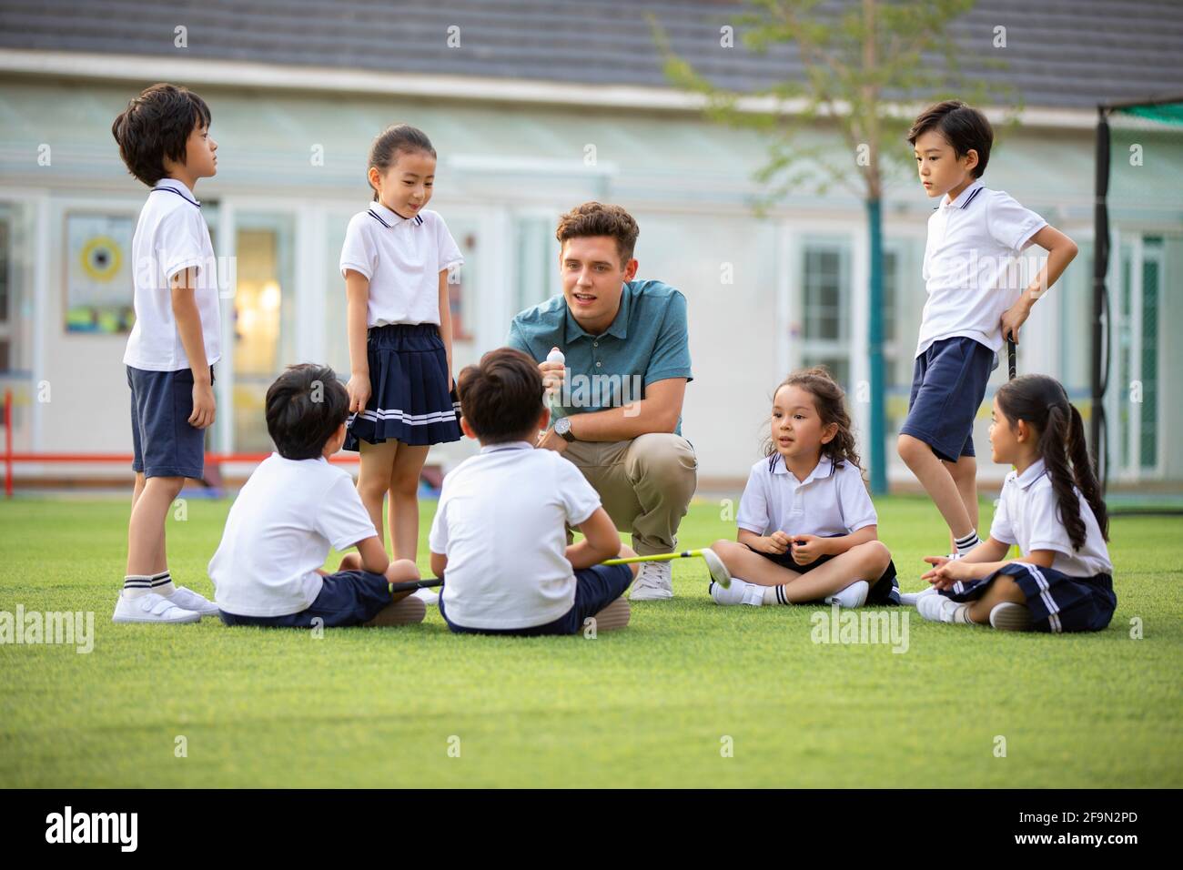 Foreign teacher hi-res stock photography and images - Alamy