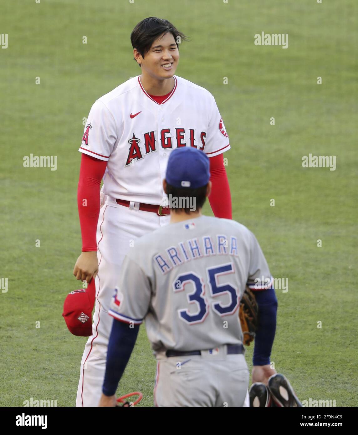 Shohei Otani of Hokkaido Nippon-Ham Fighters poses for a