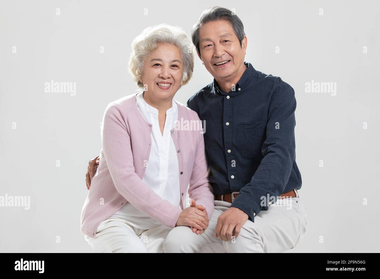 Happy senior couple Stock Photo