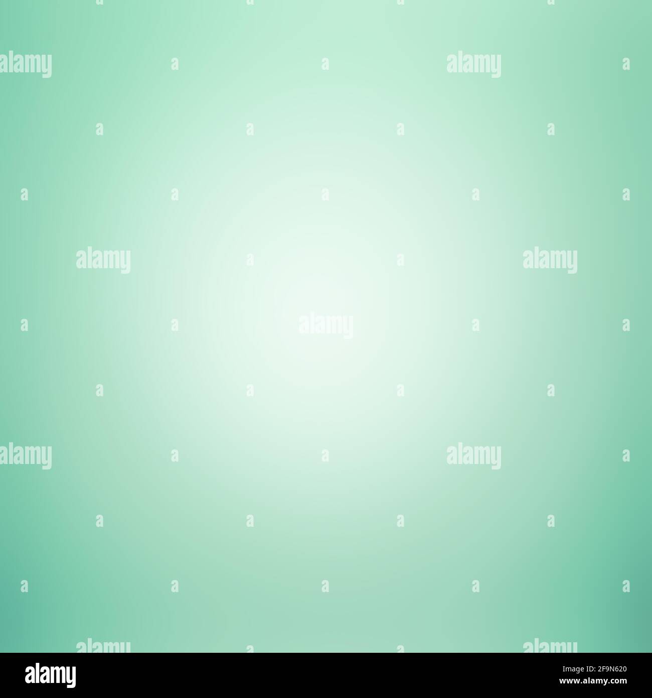 Light green abstract background with radial gradient effect Stock Photo
