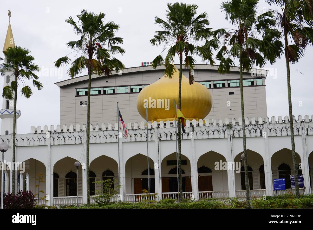 At-Taqwa mosque in Miri, Sarawak, Malaysia. Stock Photo