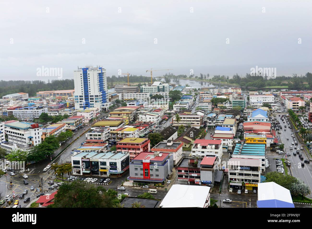 A view of Miri, Sarawak, Malaysia Stock Photo - Alamy