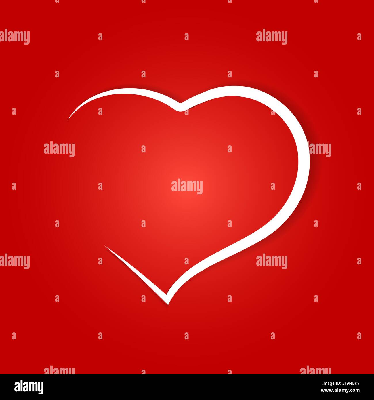 Red Heart Isolated Flat Icon The Symbol Of Love Vector Stock Illustration  Stock Illustration - Download Image Now - iStock