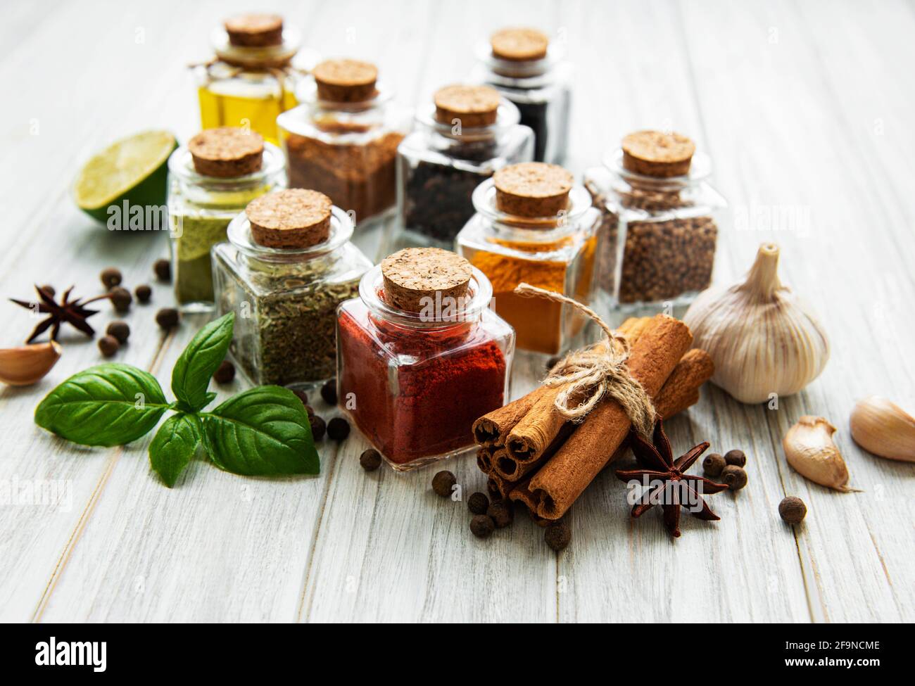 Dried herbs and spices hi-res stock photography and images - Alamy