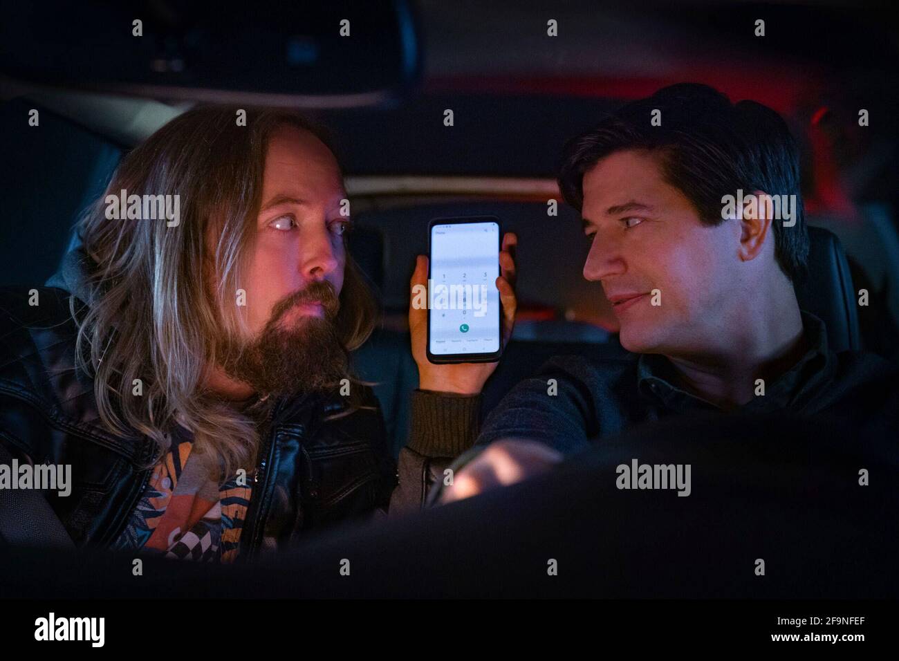 KEN MARINO and CHRIS WYLDE in BABYSITTER, THE: KILLER QUEEN (2020