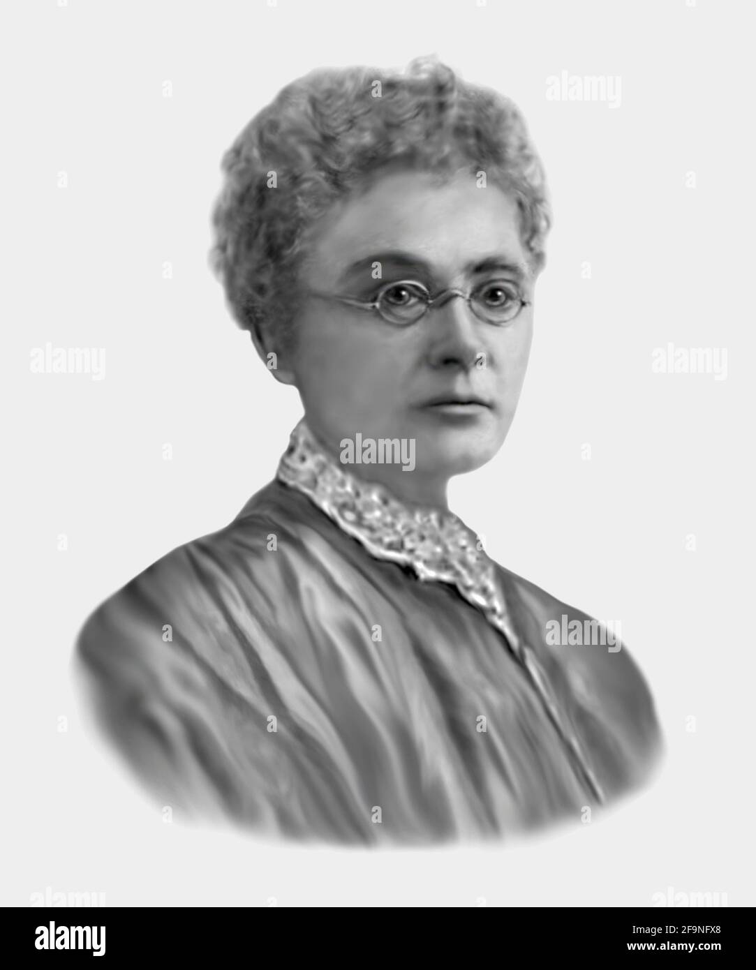 Emily Howard Stowe 1831-1903 First Female Physician to Practise in Canada Stock Photo