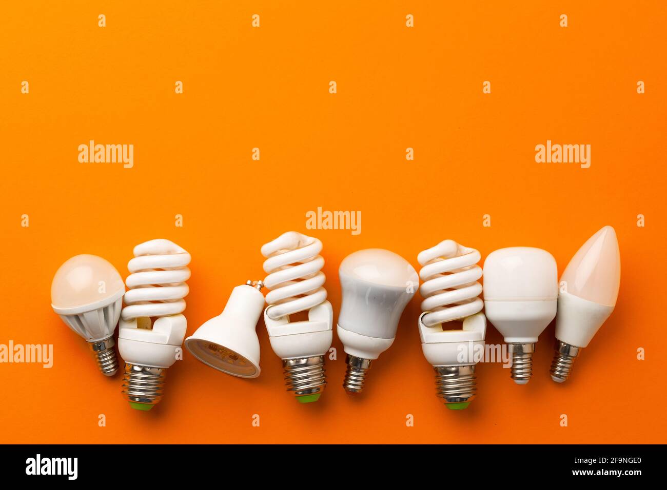 Many electric led bulbs hi-res stock photography and images - Alamy
