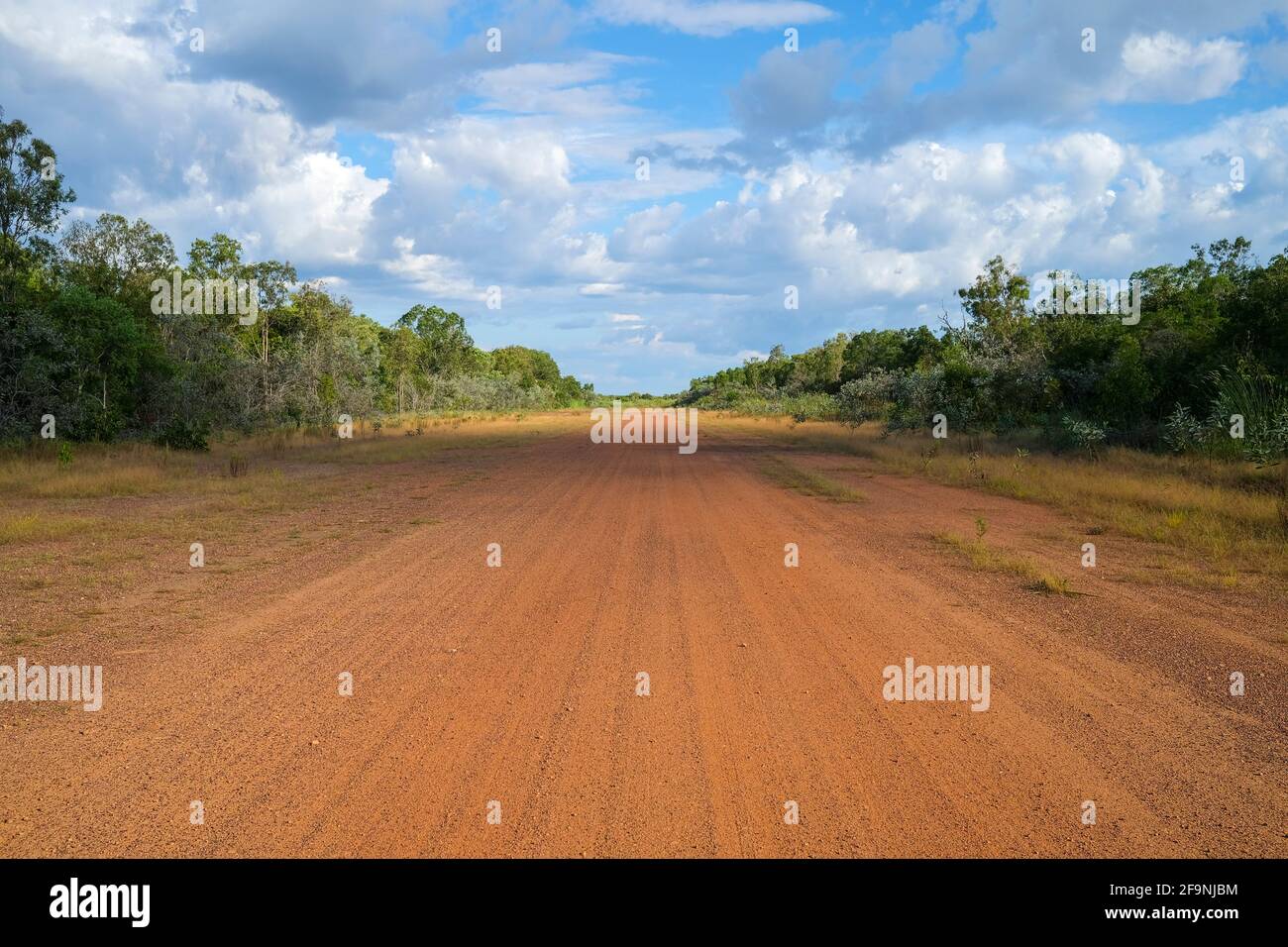 Outback airstrip on Crab Claw Island in the Northern Territory of 