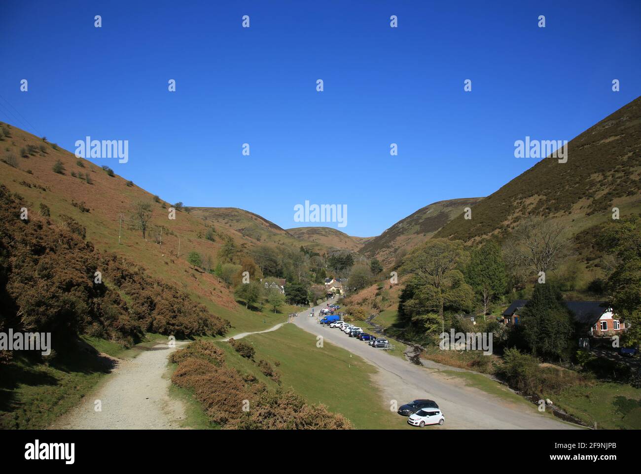 The Carding mill valley, Church Stretton, Shropshire, England, UK Stock