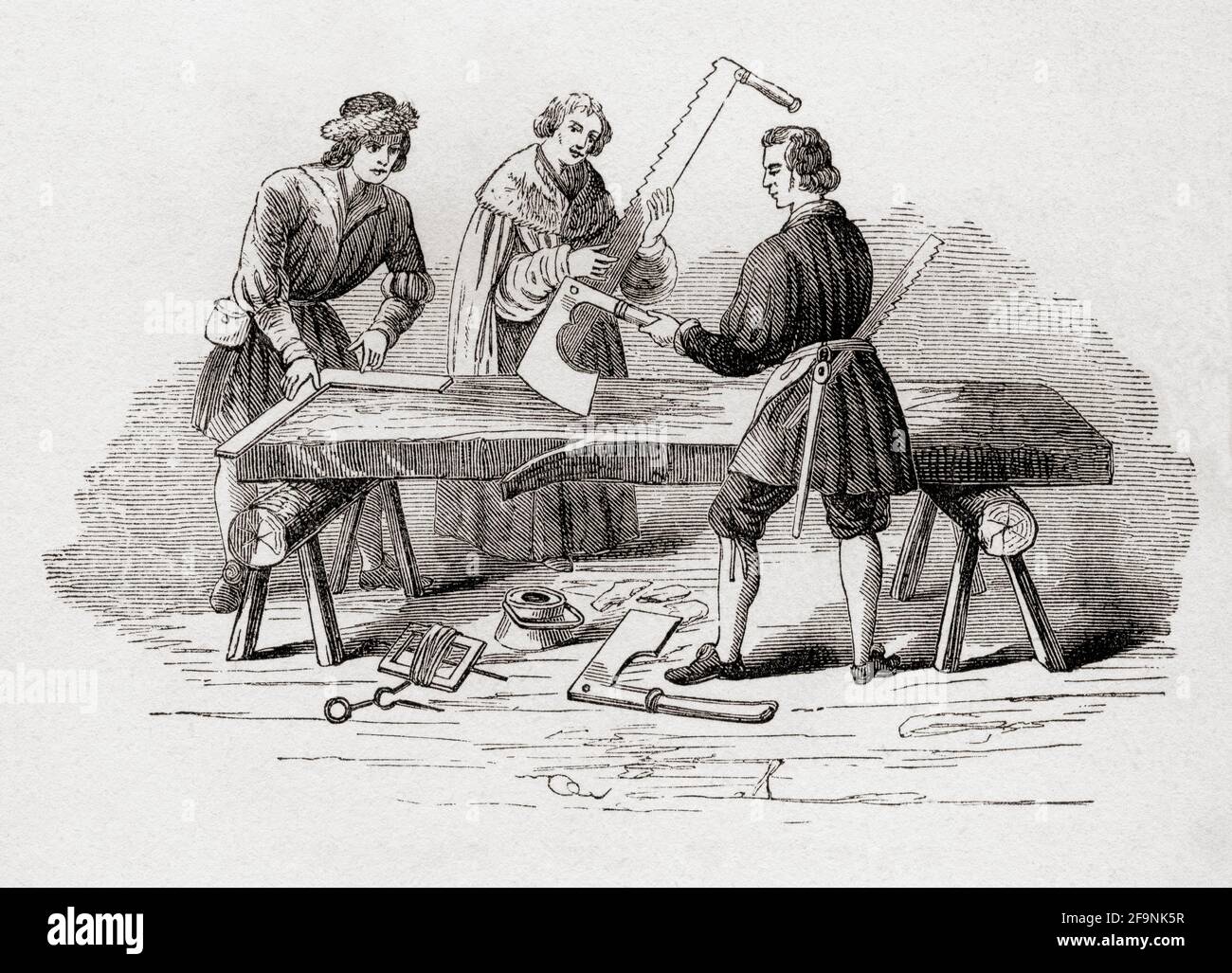 16th century england tool hi-res stock photography and