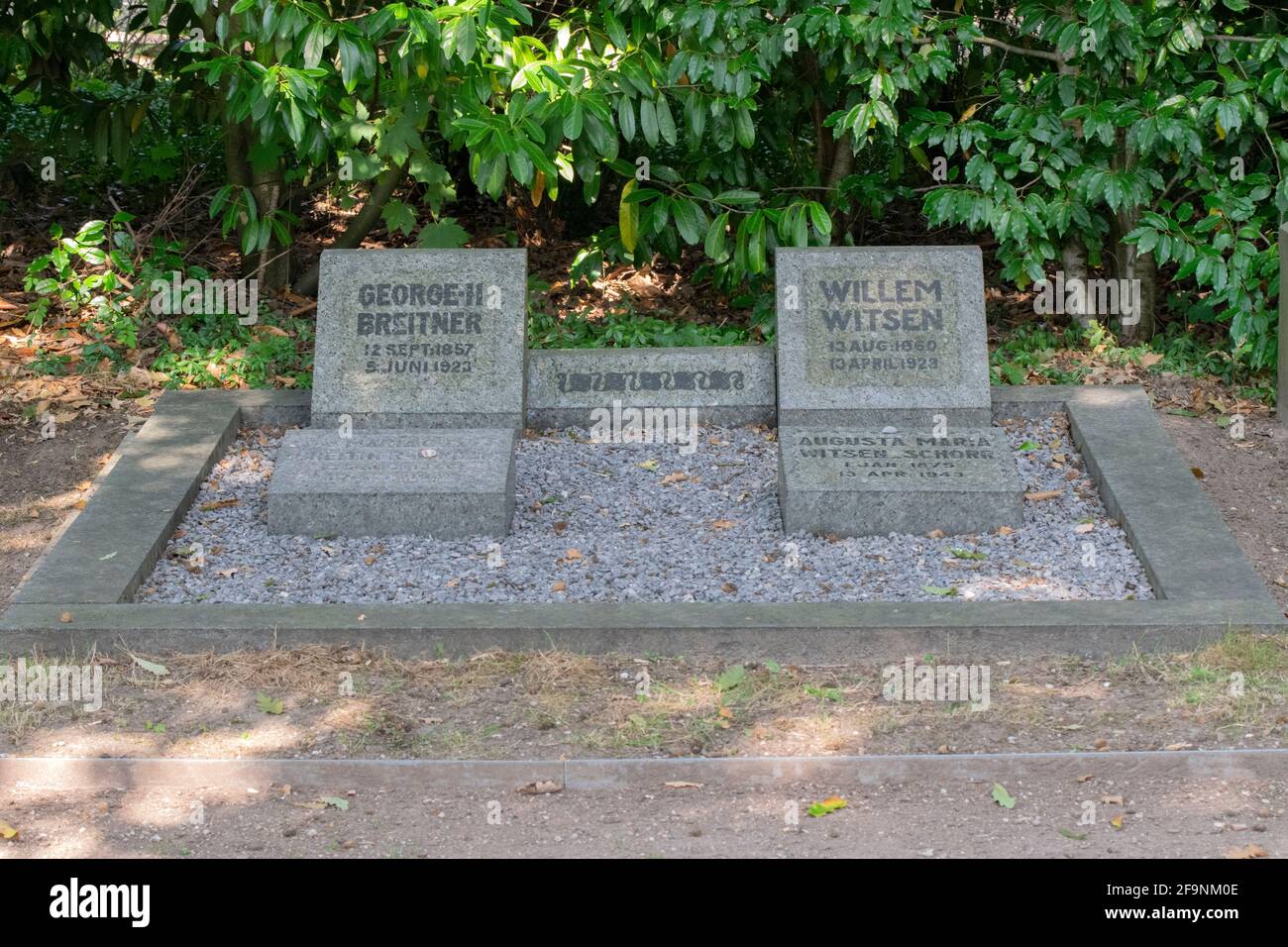 Grave George II Breitner And Willem Witsen At Amsterdam The Netherlands 16-8-2020 Stock Photo