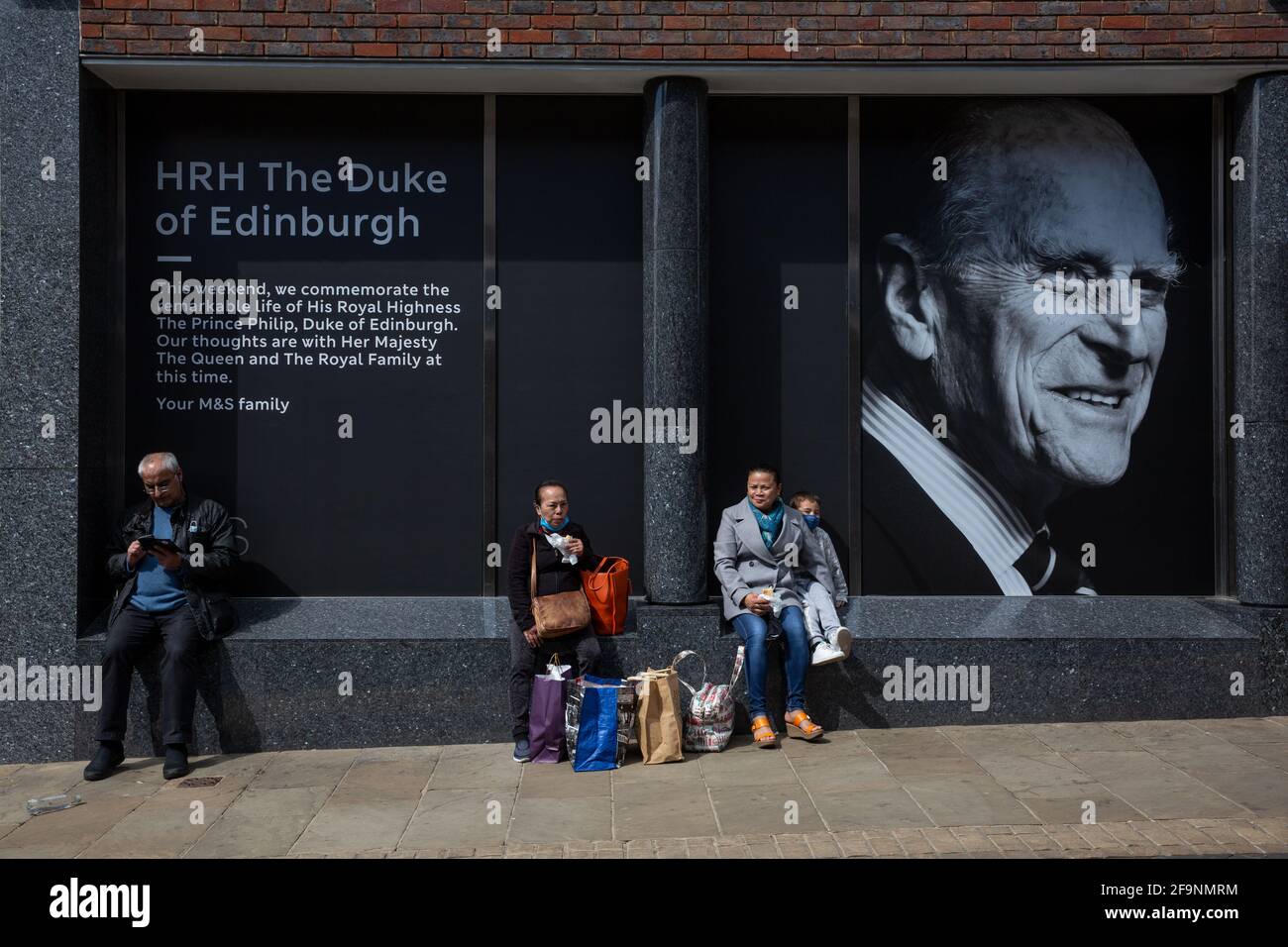 UK Royal Funeral in Windsor The build up to Duke of Edinburgh's
