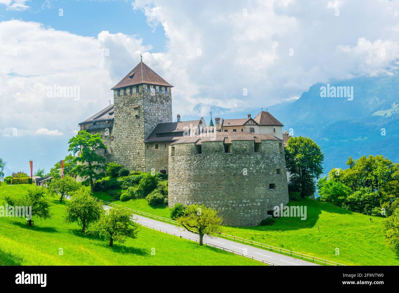 Gutenberg Castle in the Principality Liechtenstein Stock Photo - Alamy