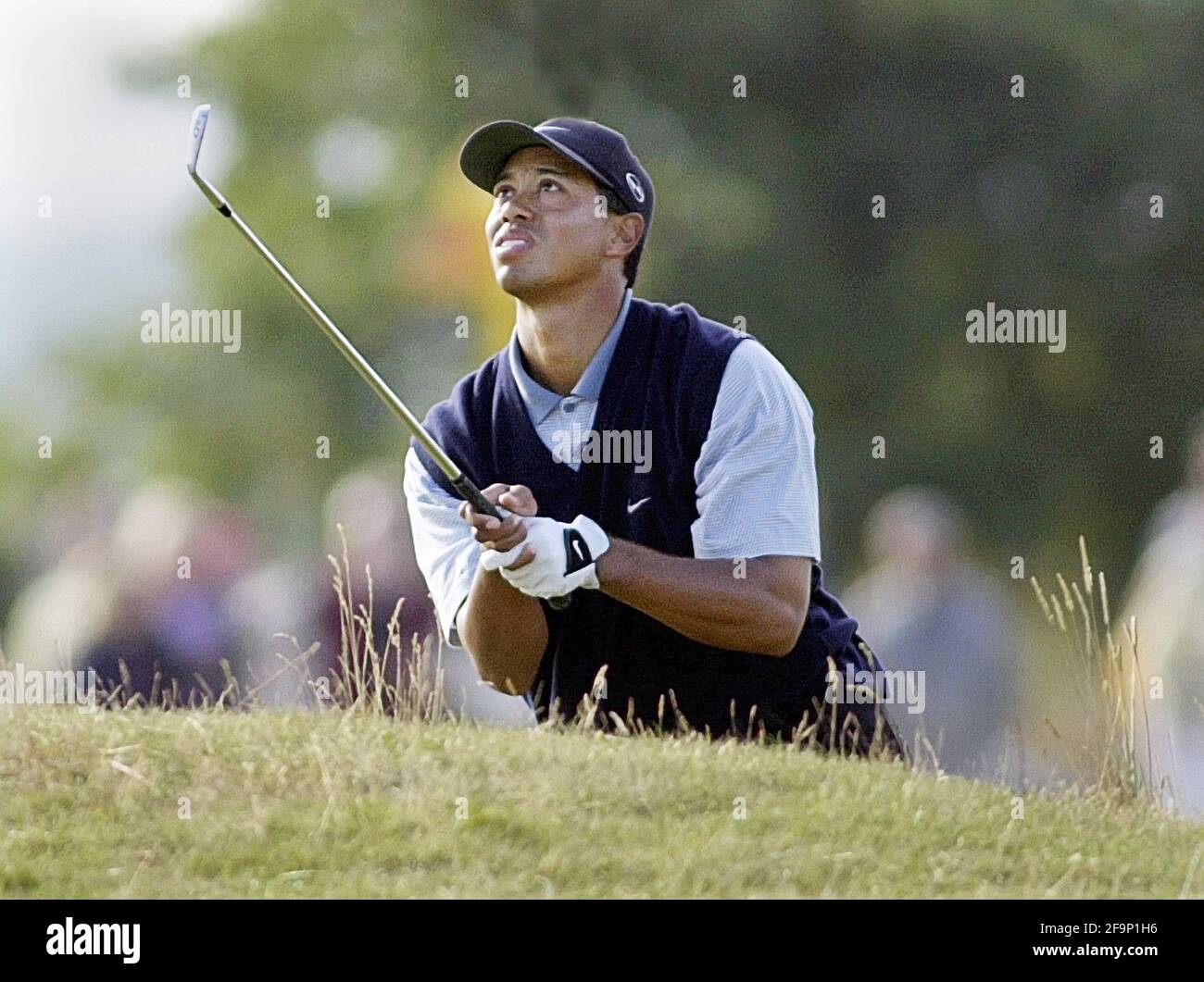 OPEN GOLF ST ANDREWS .TIGER WOODS . PICTURE DAVID ASHDOWN.OPEN GOLF Stock Photo