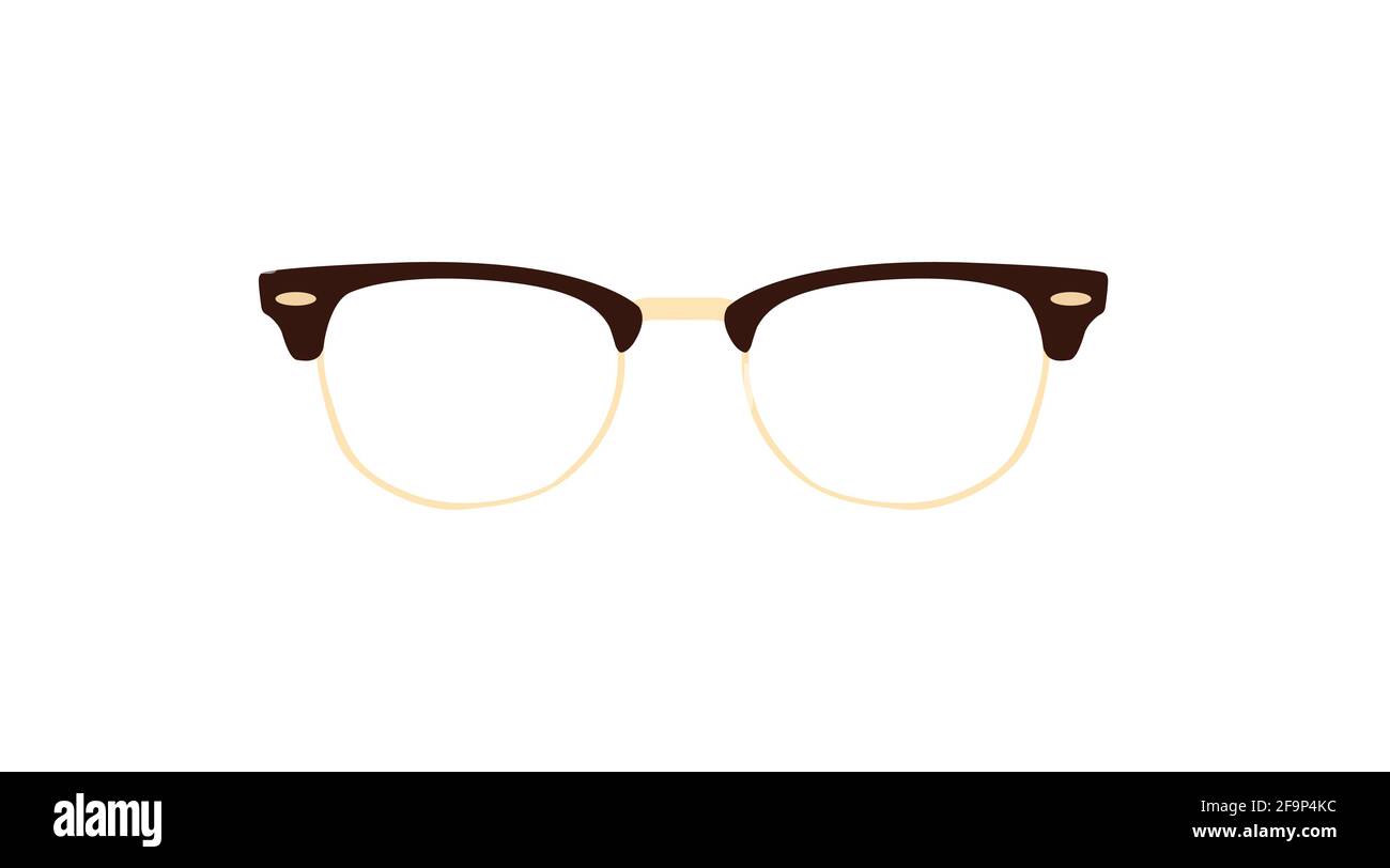 Vector Isolated Illustration of Glasses Stock Vector Image & Art - Alamy